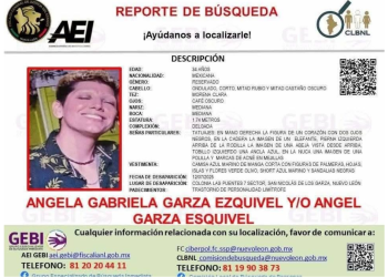 Buscan A Ángel Garza En Nuevo León, Lleva 11 Días Desaparecido