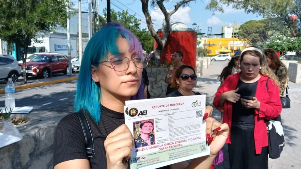La familia de Ángel Garza sigue buscándolo en Nuevo León. Piden apoyo ciudadano y mayor acción de la Fiscalía ante su delicada condición de salud.